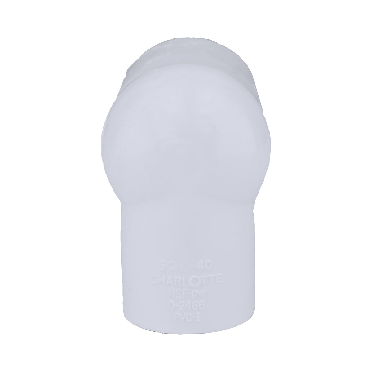 Charlotte Pipe 3/4" x 1/2" PVC SCH40 90° Elbow - Socket x FPT