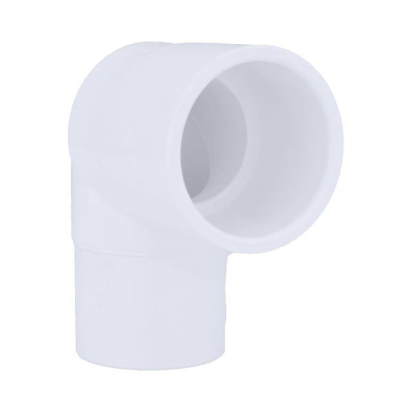 1-1/4" PVC SCH40 90° Street Elbow - Socket x Spigot