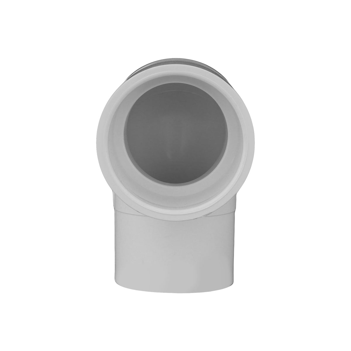 Charlotte Pipe 1-1/2" PVC SCH40 90° Street Elbow - Socket x Spigot