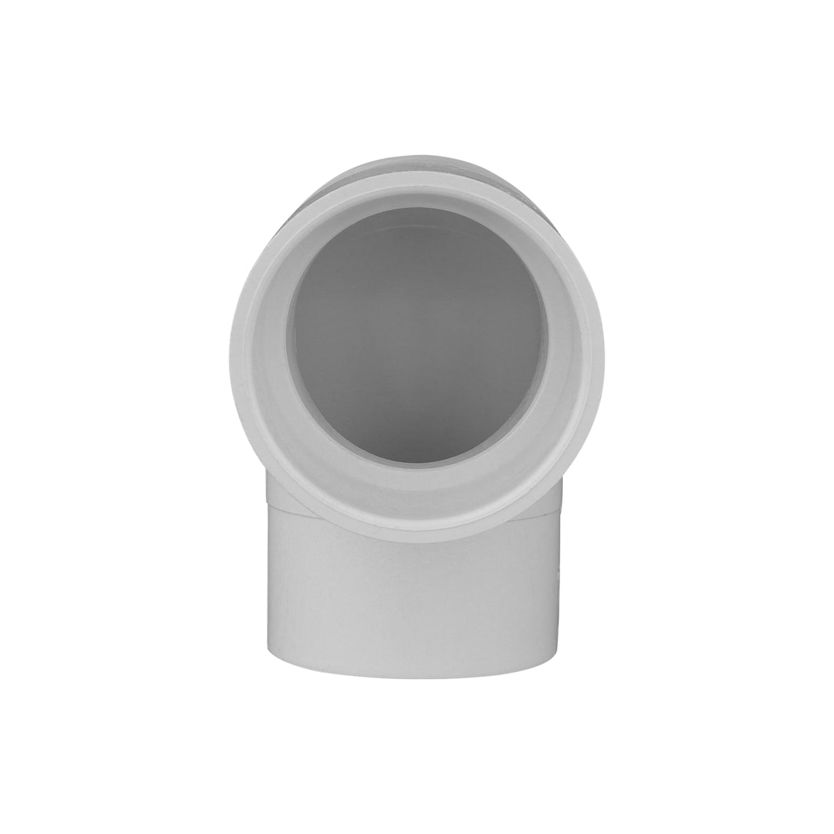 Charlotte Pipe 2" PVC SCH40 90° Street Elbow - Socket x Spigot
