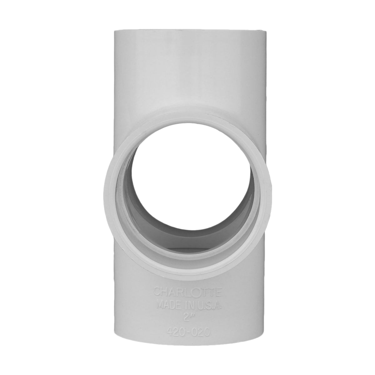 Charlotte Pipe 2" PVC SCH40 Cross - All Socket