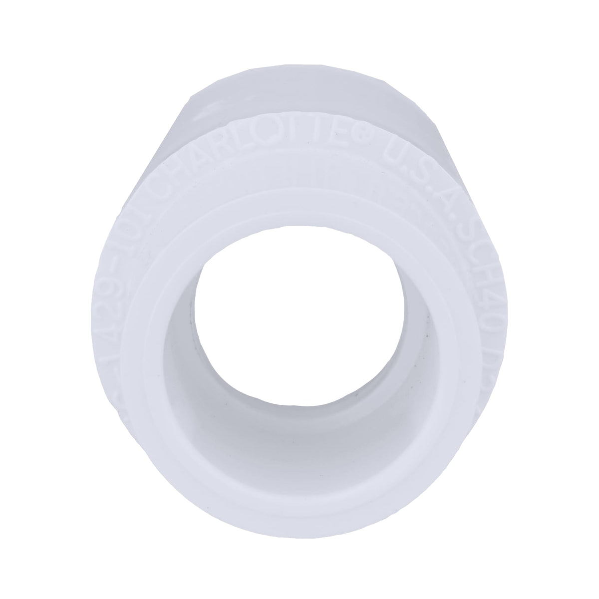 Charlotte Pipe 3/4" x 1/2" PVC SCH40 Coupling - Socket x Socket