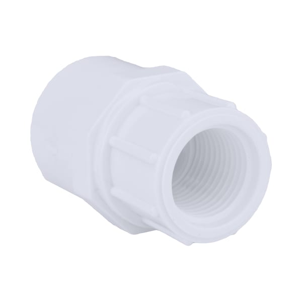 3/4" x 1/2" PVC SCH40 Female Adapter - Socket x FPT