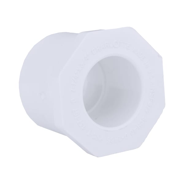 1-1/4" x 3/4" PVC SCH40 Bushing - Spigot x Socket