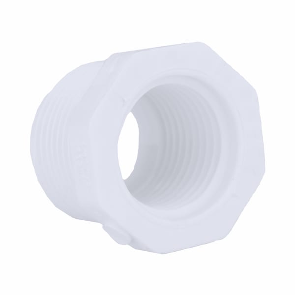 3/4" x 1/2" PVC SCH40 Bushing - MPT x FPT