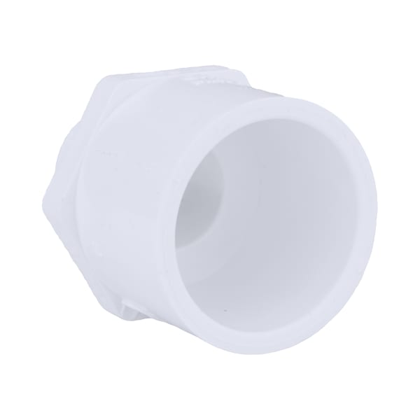 1" x 3/4" PVC SCH40 Male Adapter - Socket x MPT