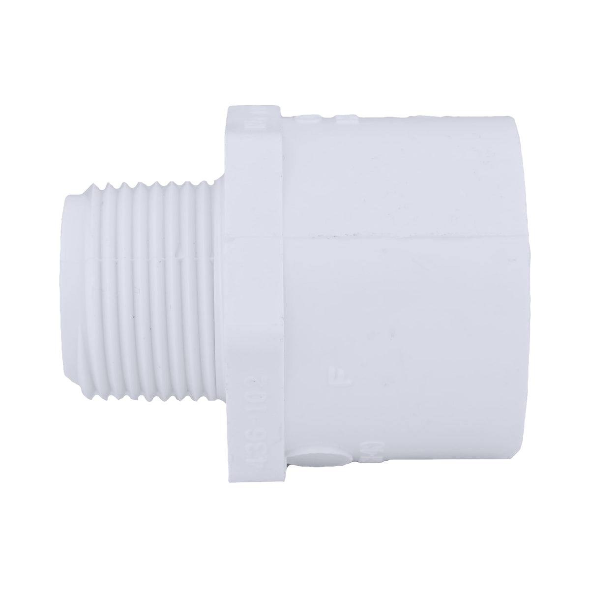 Charlotte Pipe 1" x 3/4" PVC SCH40 Male Adapter - Socket x MPT