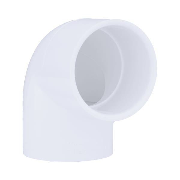 2-1/2" PVC SCH40 90° Elbow - Socket x Socket