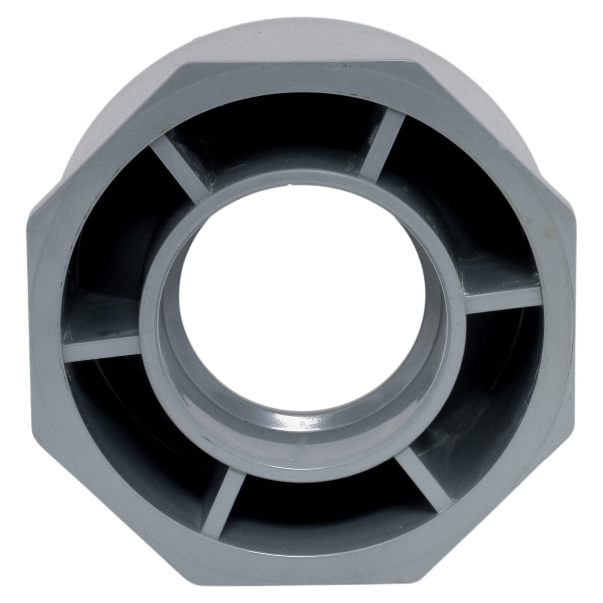 Charlotte Pipe 4" x 2" Bushing Spigot x Hub CPVC Chemical Drainage Fitting