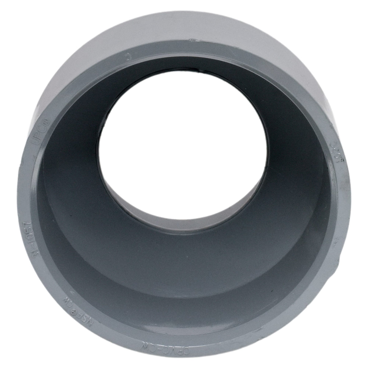 Charlotte Pipe 2" x 3" Reducing Coupling Hub x Hub CPVC Chemical Drainage Fitting
