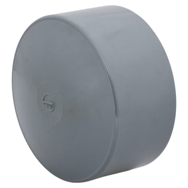 4" Cap Socket CPVC Chemical Drainage Fitting