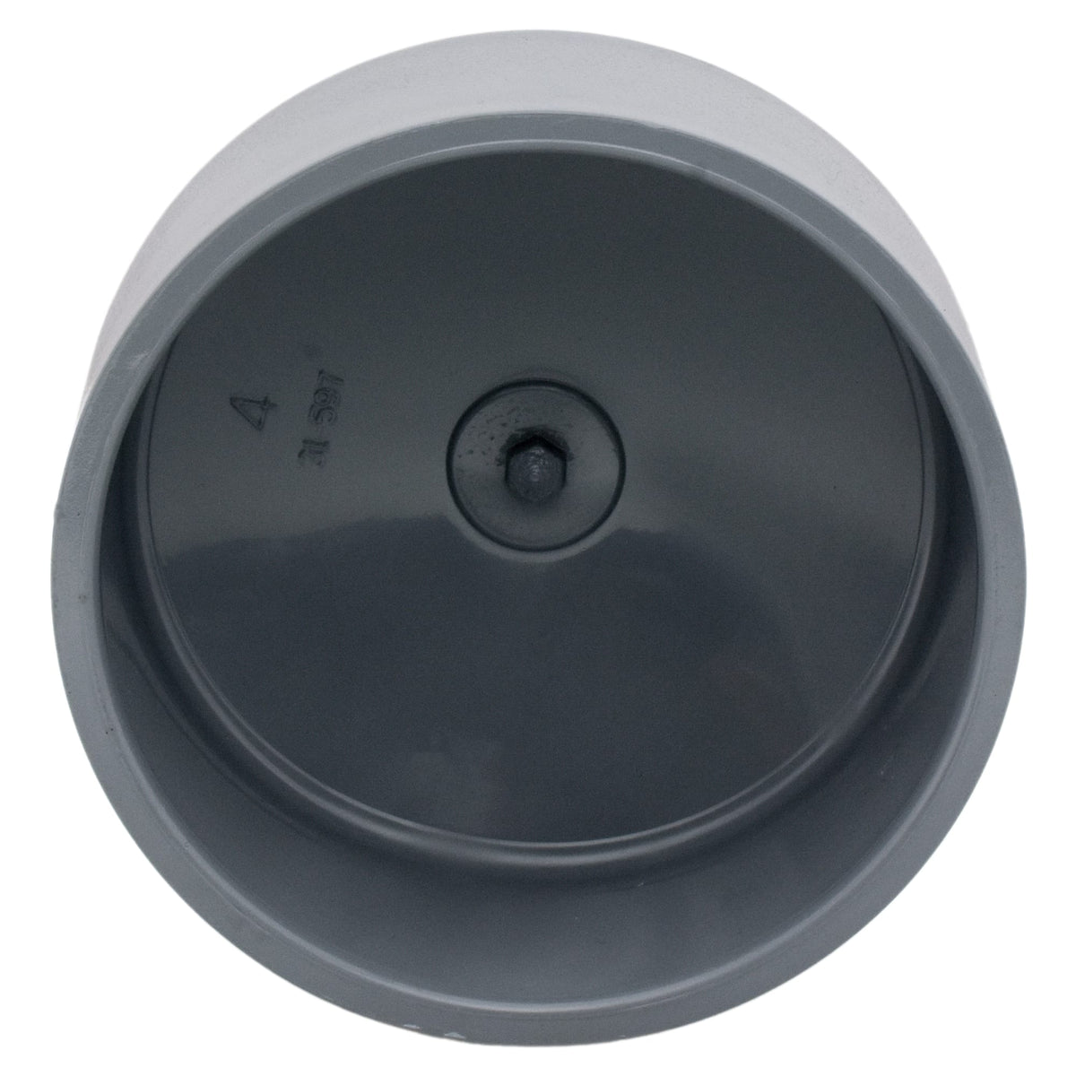 Charlotte Pipe 4" Cap Socket CPVC Chemical Drainage Fitting