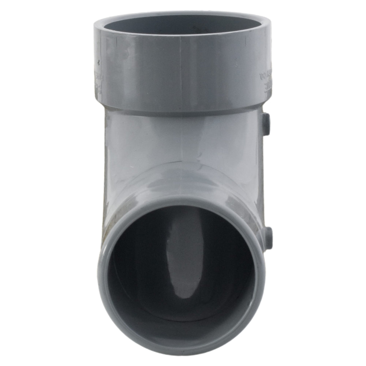 Charlotte Pipe 3" 90 Deg Street Elbow Spigot x Hub CPVC Chemical Drainage Fitting
