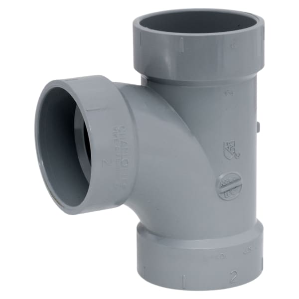 2" Sanitary Tee All Hub CPVC Chemical Drainage Fitting