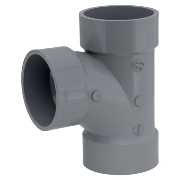 3" Sanitary Tee All Hub CPVC Chemical Drainage Fitting