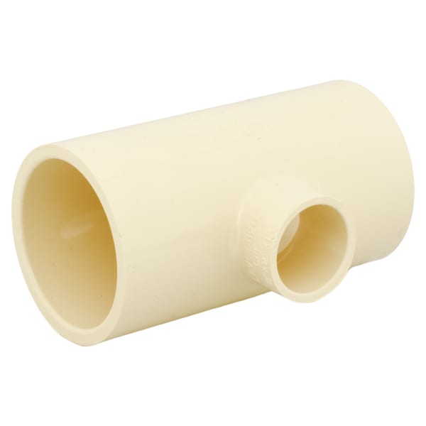 2" x 1" - CPVC Tee - Slip x Slip x Slip