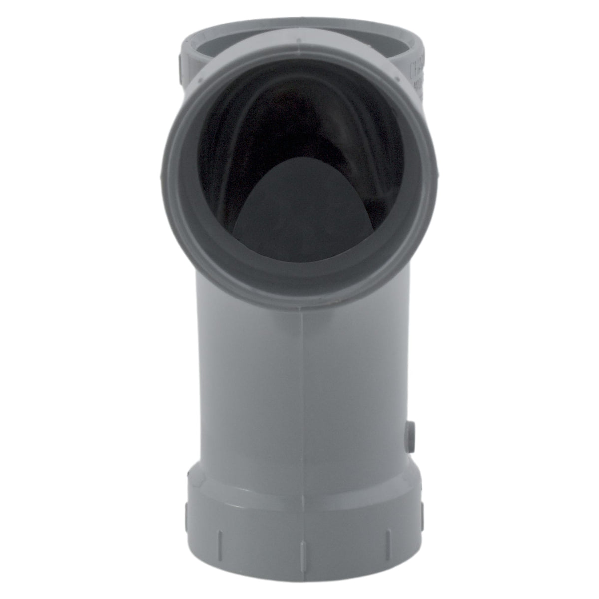 Charlotte Pipe 2" Combination Wye All Hub CPVC Chemical Drainage Fitting