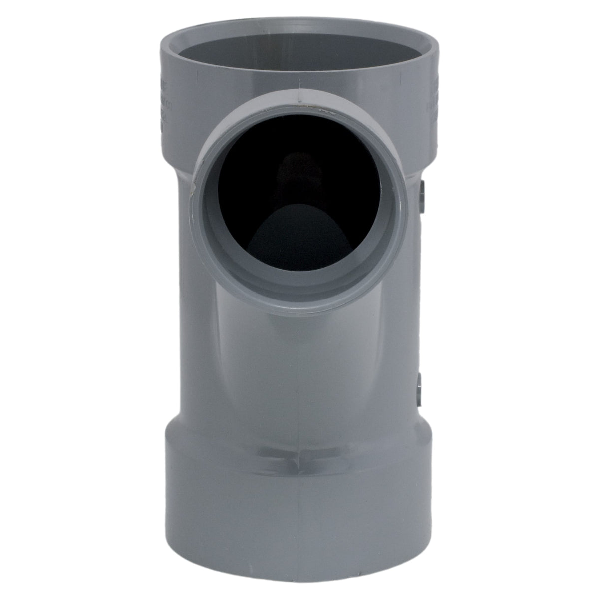 Charlotte Pipe 3" x 3" x 2" Combination Wye All Hub CPVC Chemical Drainage Fitting