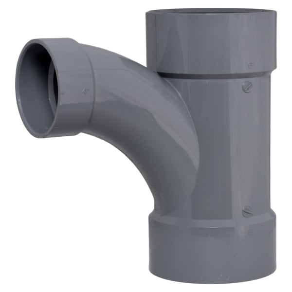 6" x 6" x 4" Combination Wye All Hub CPVC Chemical Drainage Fitting