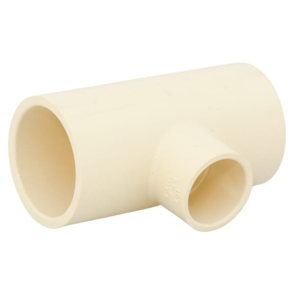 1-1/4" x 3/4" - CPVC Tee - Slip x Slip x Slip
