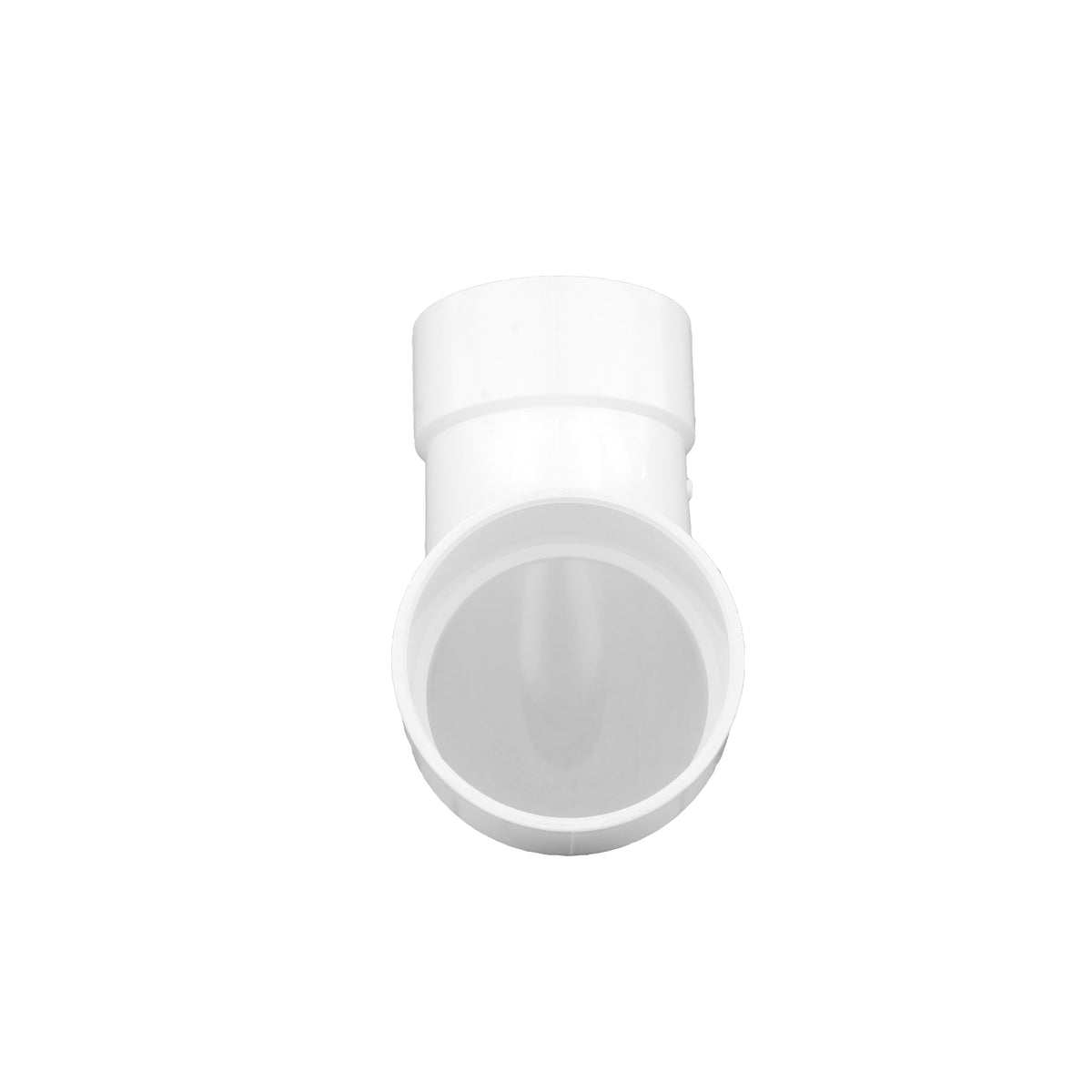 Charlotte Pipe 6" PVC DWV 90° Long Turn Elbow - H x H