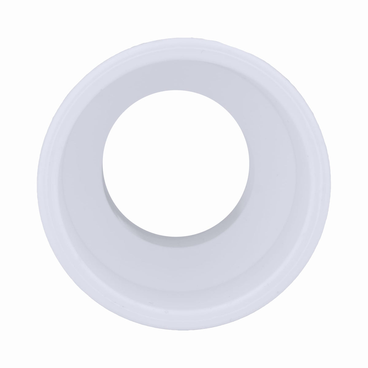 Charlotte Pipe 1-1/2" x 1-1/4" PVC DWV Female Trap Adapter with Plastic Nut - H x Tubular Slip