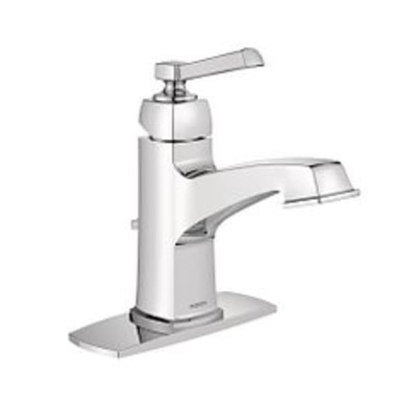 Moen Boardwalk Chrome one-handle bathroom faucet