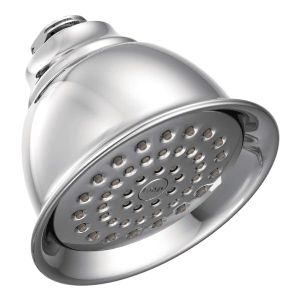 Moen Chrome one-function 4-3/8" diameter spray head standard