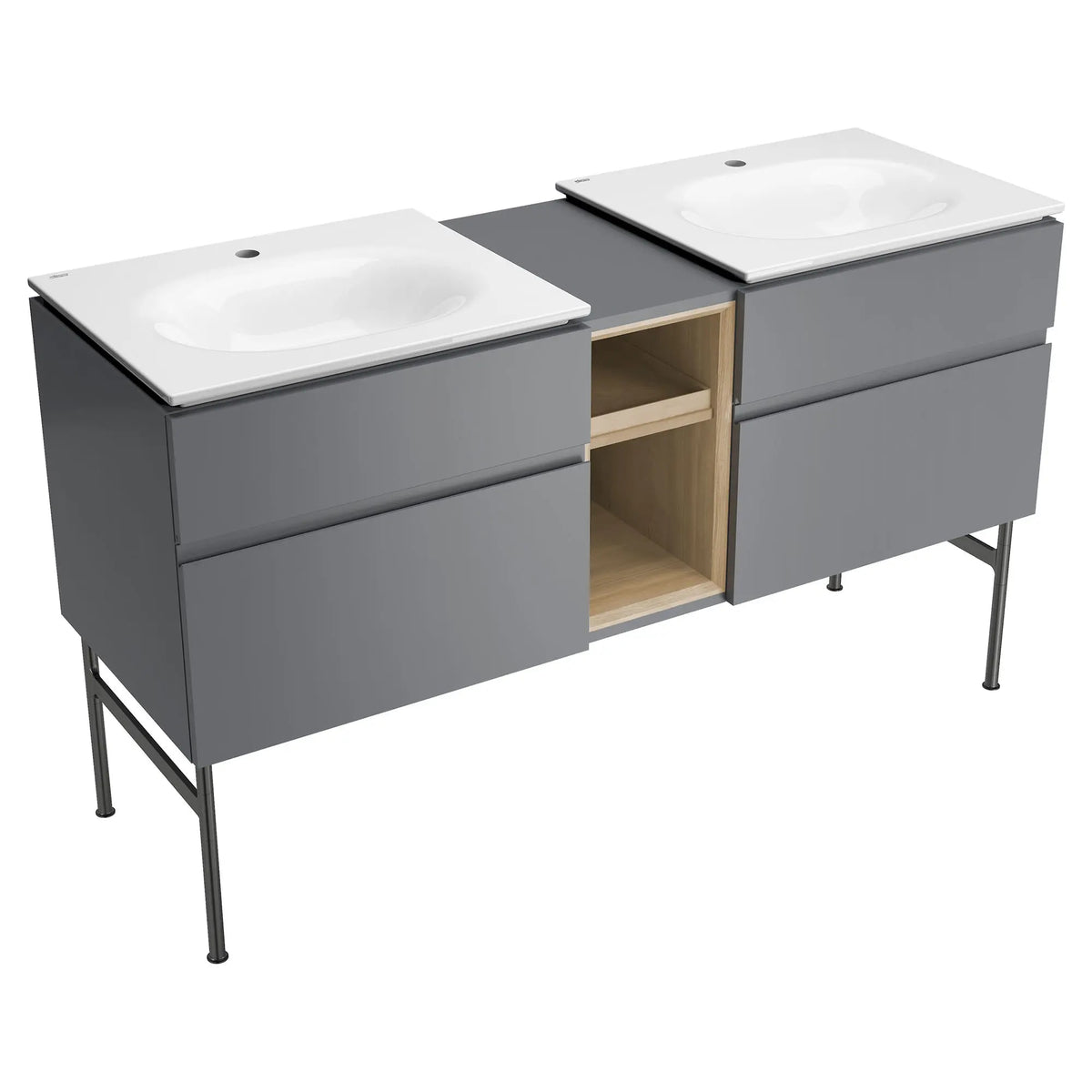 American Standard Studio® S 24-Inch Vanity Dark Grey