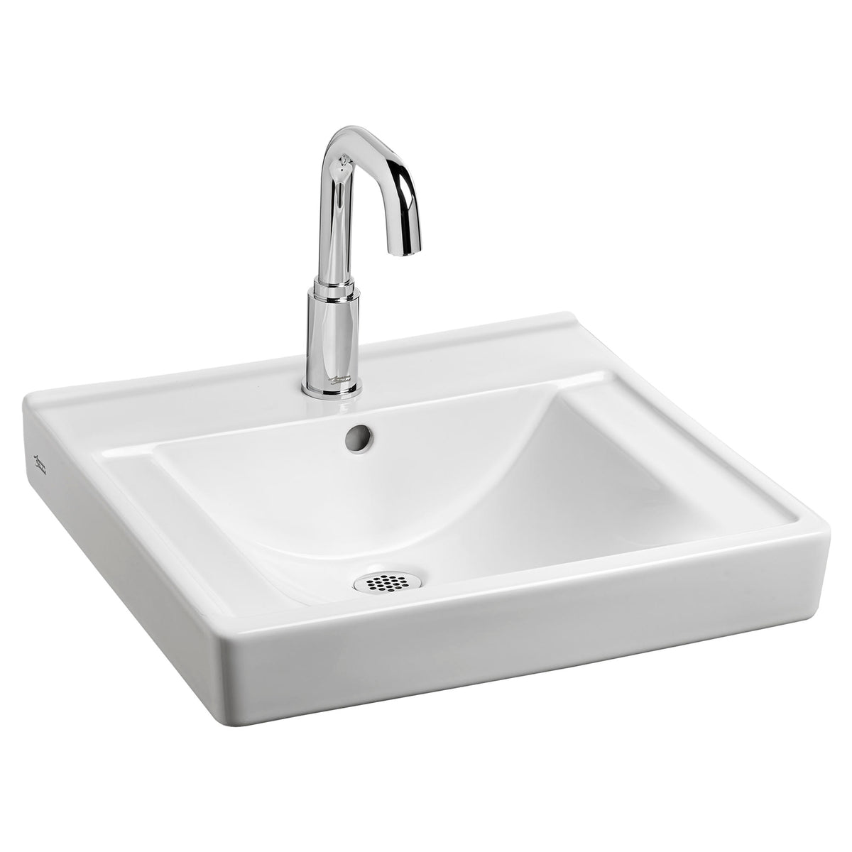 American Standard 9024001EC.020 Decorum® Wall-Hung EverClean® Sink With Center Hole Only White
