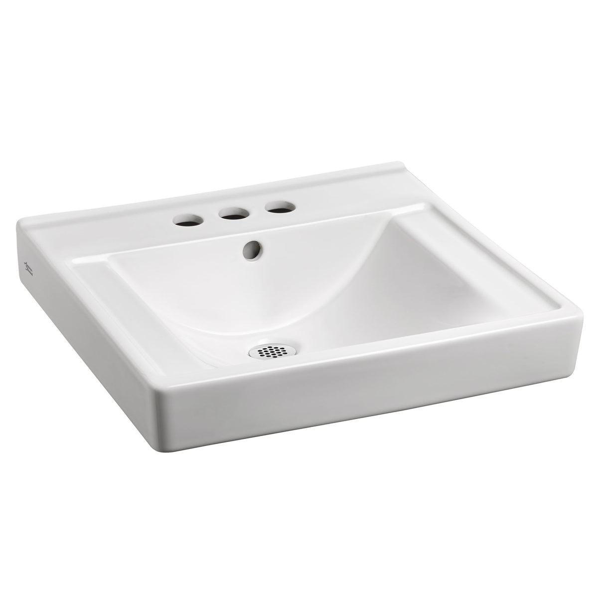 American Standard 9024004EC.020 Decorum® Wall-Hung EverClean® Sink With 4-Inch Centerset White