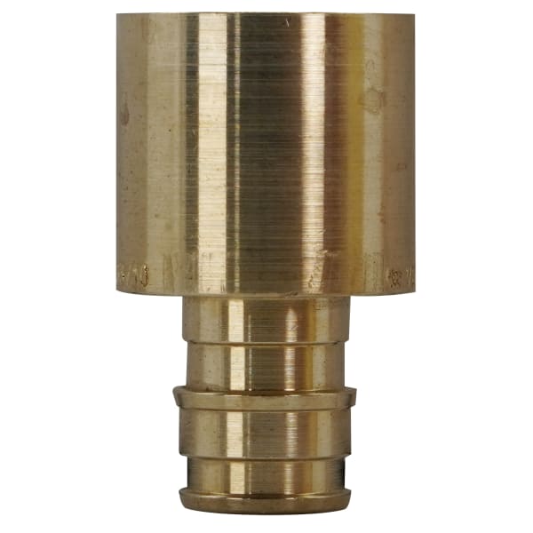 3/4" x 1/2" PEX F1960 Female Sweat Adapter Brass
