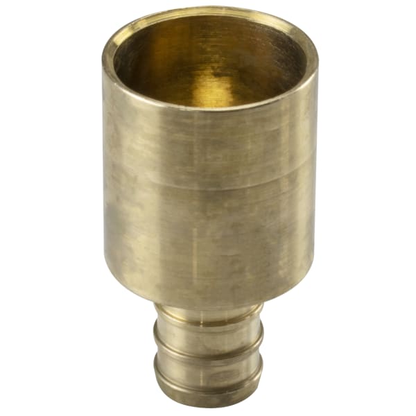 1/2" PEX F1807 Male Sweat Adapter Brass