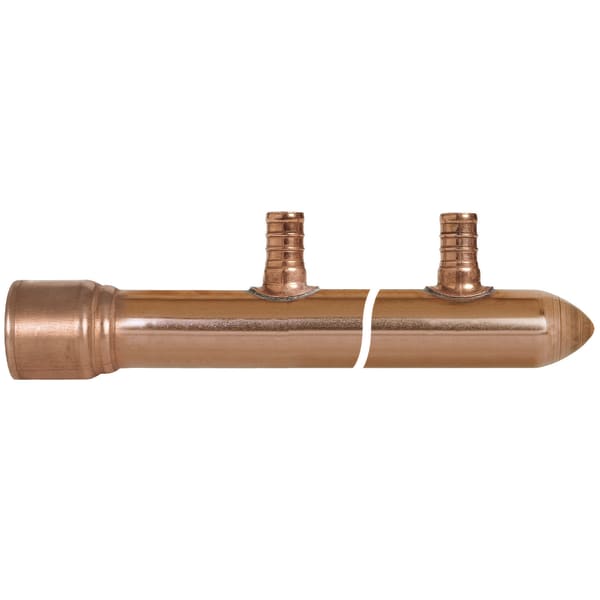 PEX Manifold 1" CPVC Trunk with 4 1/2" ports