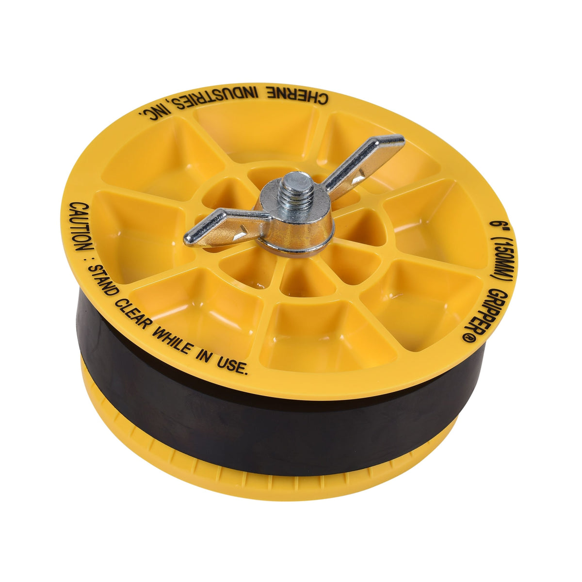 Cherne® 270261 6" Aluminum T-Handle Gripper® Plug (Non Bypass)