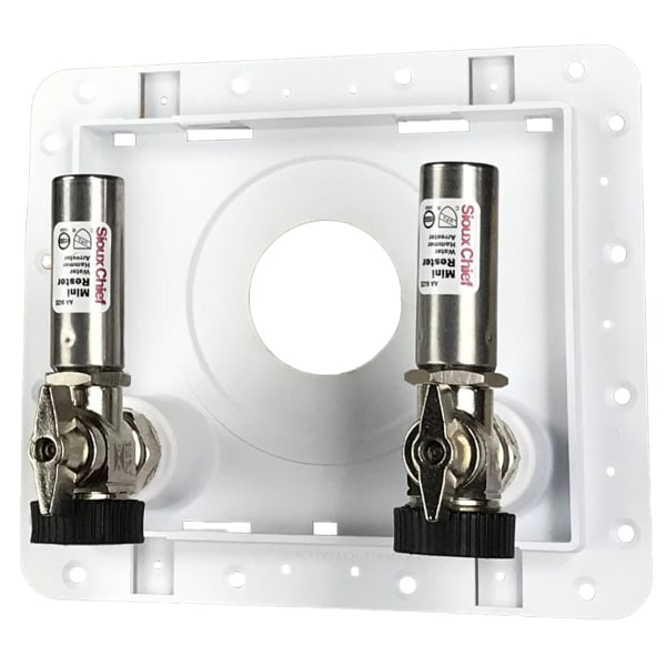 Dual-Valve Laundry Supply Access OmniPanel F1960