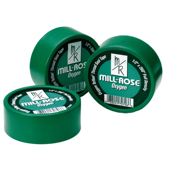 PTFE TAPE,GRN OXY,1/2"X260"