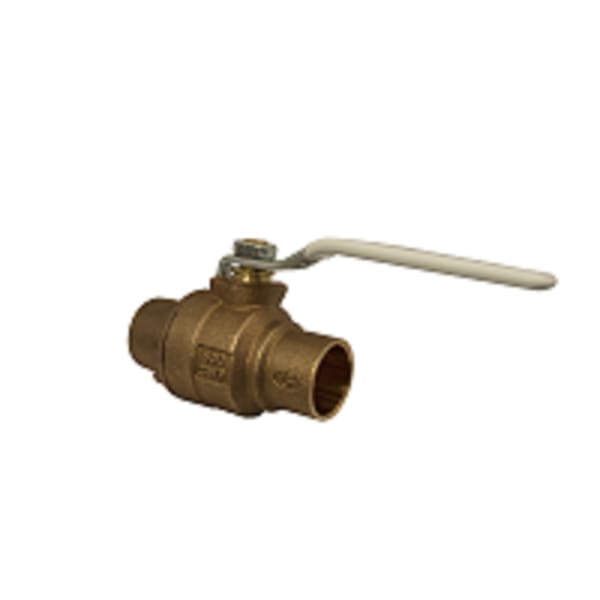 Apollo Bronze 2 Piece Full Port Ball Valve with Standard Configuration 1" (2 x Solder)
