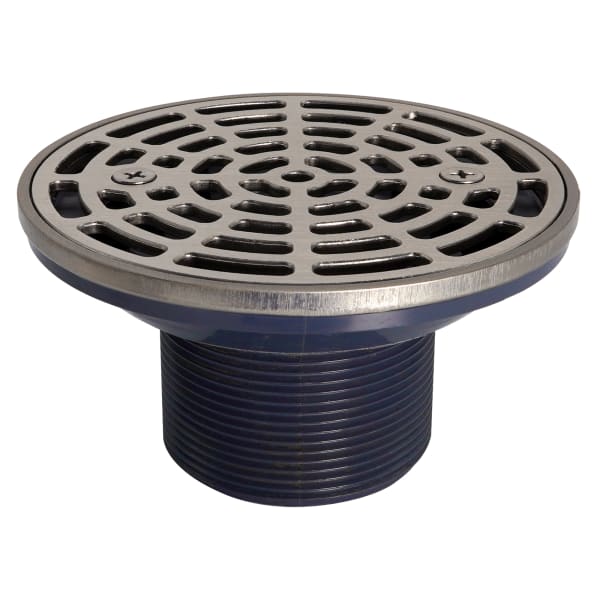 4-1/4" Nickel Round Grate