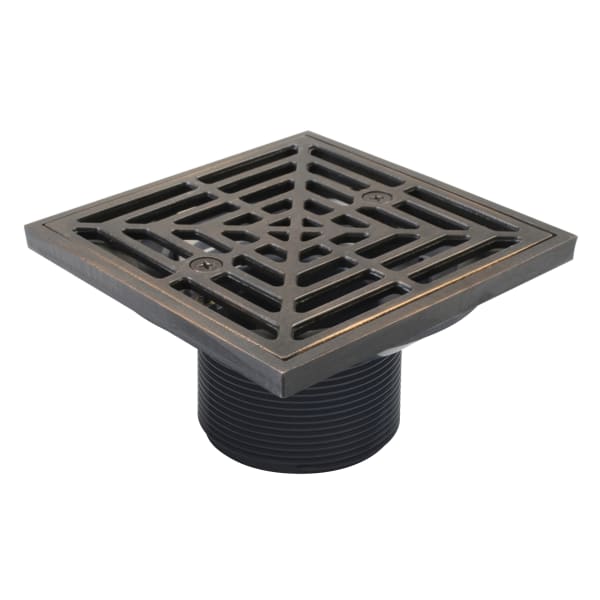 4-1/2" Oil Rubbed Bronze Square Grate