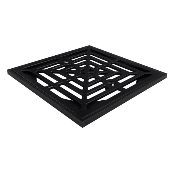 Matte Black Square Strainer for 821 Drain