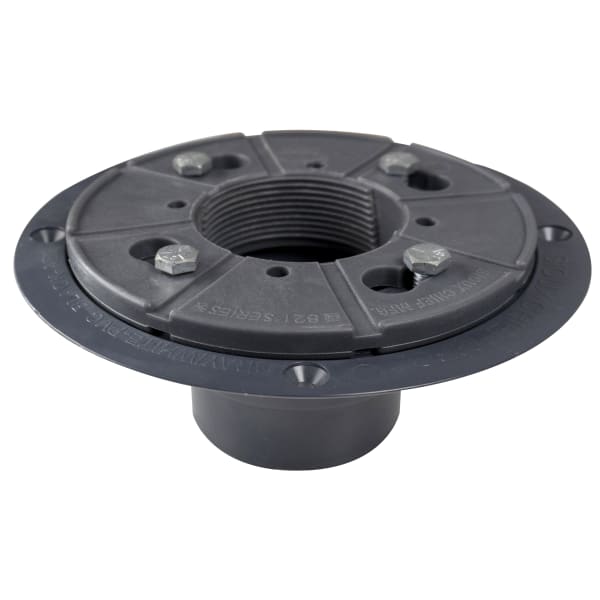 PVC 2" Shower Drain Base & Collar