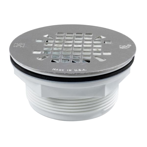 4-1/4" Replacement Grate Snap-In White -