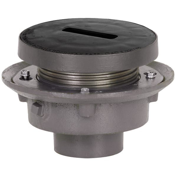 4" No-Hub FinishLine Rough-In Drain Body Only Cast Iron