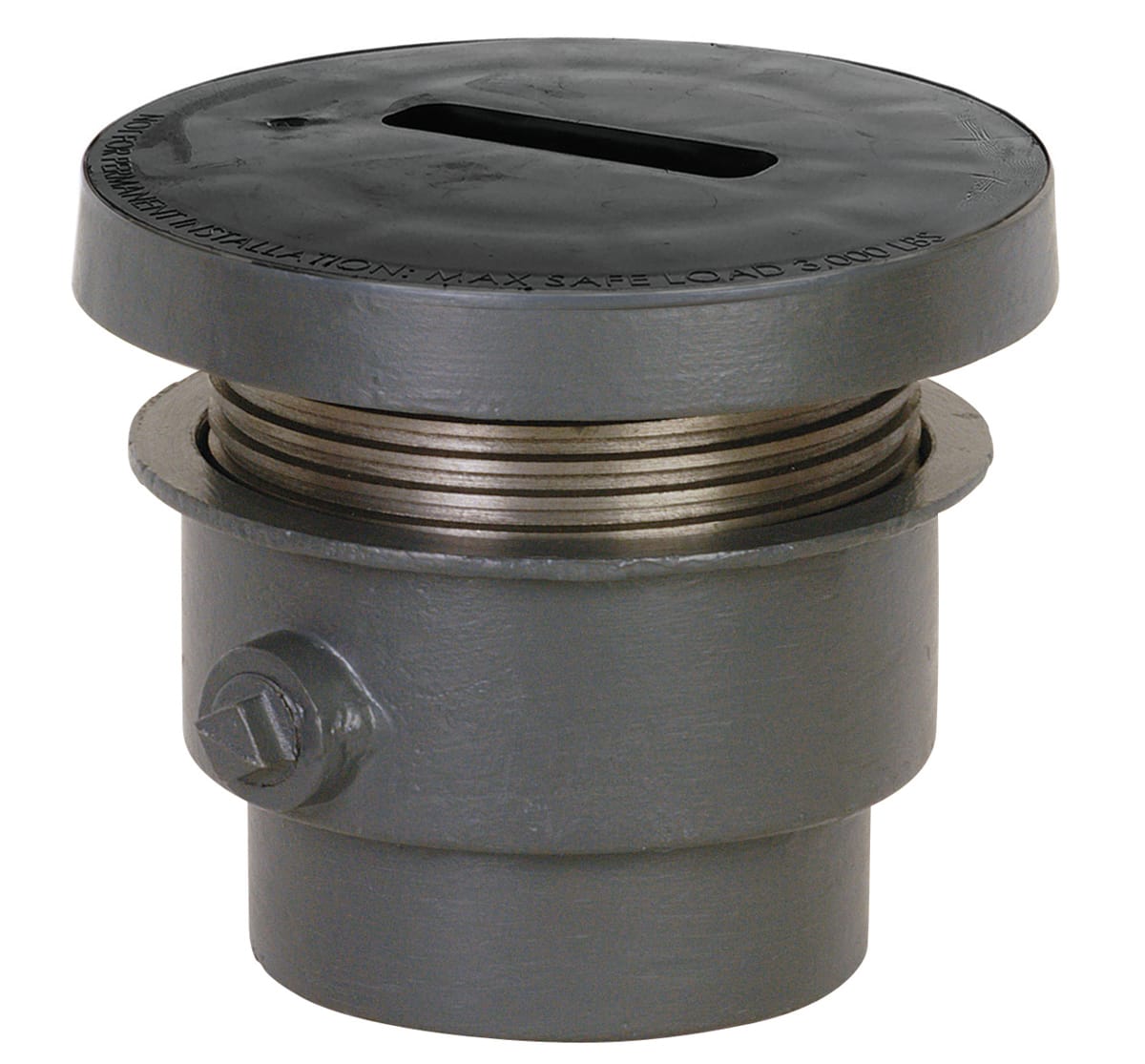 Sioux Chief 834-3DF Finish Line 3" No-Hub Adjustable Cleanout Rough-In