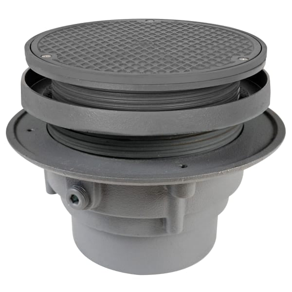 Cleanout Finishline 6" No-Hub 9" Ductile Iron Cover
