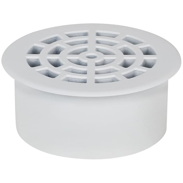 4" Inside Pipe  Bird Screen  White