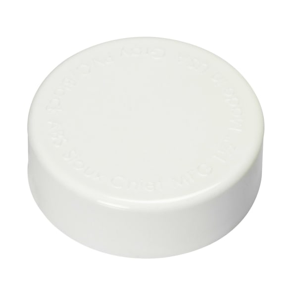 1-1/2" PVC Hardhat Test Cap