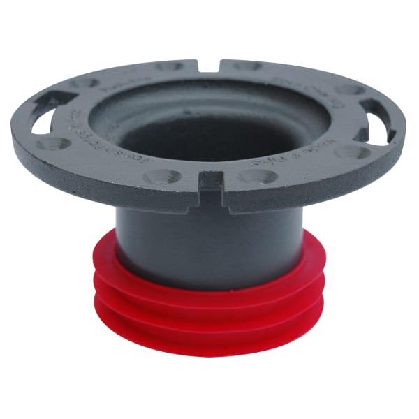 Push Gasket Closet Flange Gray CI
