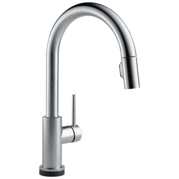 Delta Trinsic® Single Handle Pull-Down Kitchen Faucet with Touch2O® Arctic Stainless